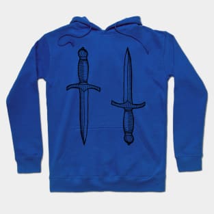 Hand dagger ambidextrous / daga / gift Hoodie